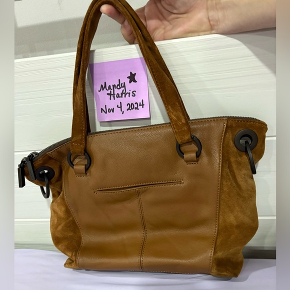 Hammitt Daniel Medium Mahogany Suede - Picture 2 of 6